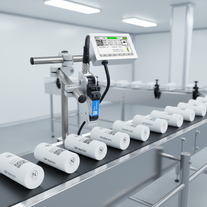 T220ES-Y1 TIJ Tintenstrahldrucker Kann Daten, Fälschungssichere Codes, Logos für Tuben/Hautpflegeprodukte/Verpackungsbeutel Drucken - Product Image 3