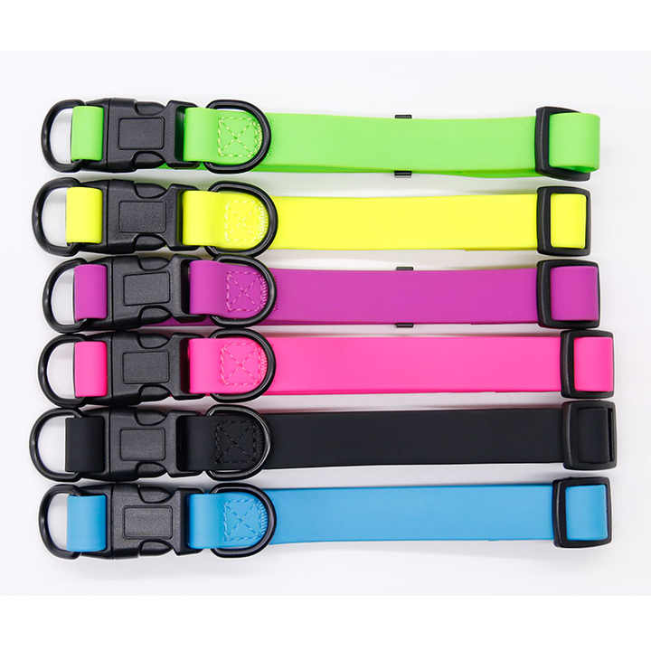 Wholesale Christmas Gift Pet Dog Collar Western Style Made of PVC