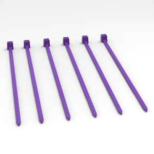 ケーブルタイ長幅200mm 4.8mmカスタマイズ可能カラー自動車製造用配線用ハーネス配置ホームに適しています - Product Image 1