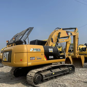 Excavatrice d'occasion authentique CAT 324D Pelleteuse d'occasion 24 tonnes Caterpillar Heures de travail réduites Machine moyenne État élevé - Product Image 1