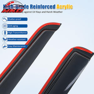 Viseras Acrílicas para Ventanas de Nissan Juke 11-17, Deflectores de Lluvia y Sol - Product Image 4