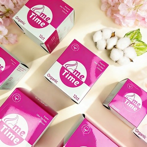 Sitio Web de Compras en Línea Alibaba, Mejores Productos 2025, Más Vendidos, Empaque de Marca Privada, Toalla Sanitaria para <span class=keywords><strong>la</strong></span> <span class=keywords><strong>Menstruación</strong></span> Natural - Product Image 3