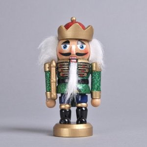 Vente en gros bon marché maison de Noël en bois 13cm Collection artistique décorations ornement <span class=keywords><strong>soldat</strong></span> <span class=keywords><strong>casse</strong></span>-<span class=keywords><strong>noisette</strong></span> de luxe - Product Image 1