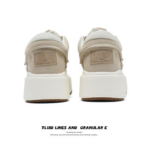 รองเท้าผ้าใบแบบผูกเชือก สไตล์ใหม่ ใส่สบาย ทันสมัย พื้นหนา เพิ่มความสูง  แฟชั่นอินเทรนด์ - Product Image 3