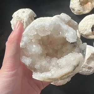 Commercio all'ingrosso <span class=keywords><strong>sfera</strong></span> di cristallo di cristallo di quarzo naturale di cristallo geode <span class=keywords><strong>sfera</strong></span> di druzy - Product Image 4