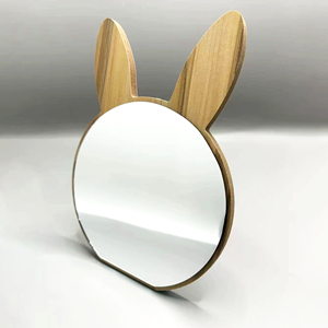 Chất lượng cao tùy chỉnh kích thước đứng máy tính để bàn trang điểm gương bán buôn với khung gỗ cá nhân tính năng cho quà tặng - Product Image 6