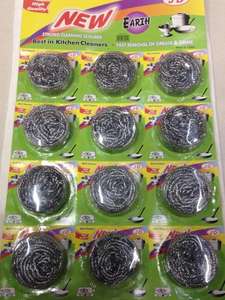 Tarjeta de blíster de acero inoxidable de la mejor calidad, esponja de Metal de lana de acero, alambre 410ss, cocina resistente, precio de fábrica - Product Image 3