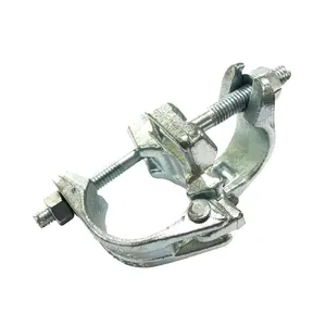 ADTO Collier de serrage pour échafaudage Pressé ou forgé à double coupleur pivotant pour échafaudage
