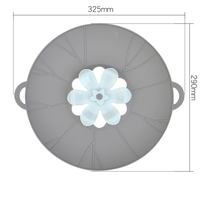 Micro-ondes éclaboussures couvercle Silicone alimentaire couverture déversement bouchon ébullition sauvegarde pour cuisine cuisson Silicone Pot couverture