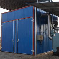 Ecologische biomassa-heteluchtoven voor houtdroging met hoge thermische efficiëntie en energiebesparende technologie