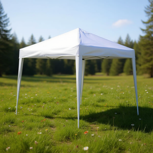 Carpa Plegable Blanca de 3 x 3 m, Impermeable, para Acampar al Aire Libre - Product Image 2