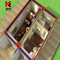 Chine Mobile préfabriqué pliable 20 pieds 40 pieds maison de conteneur extensible modulaire maison pliante pour l'Australie maison de bureau à domicile