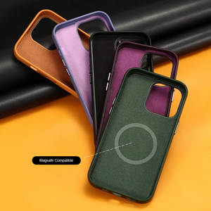 Custodia per cellulare di moda personalizzata custodia per telefono in vera pelle di lusso per <span class=keywords><strong>Iphone</strong></span> <span class=keywords><strong>14</strong></span> - Product Image 4
