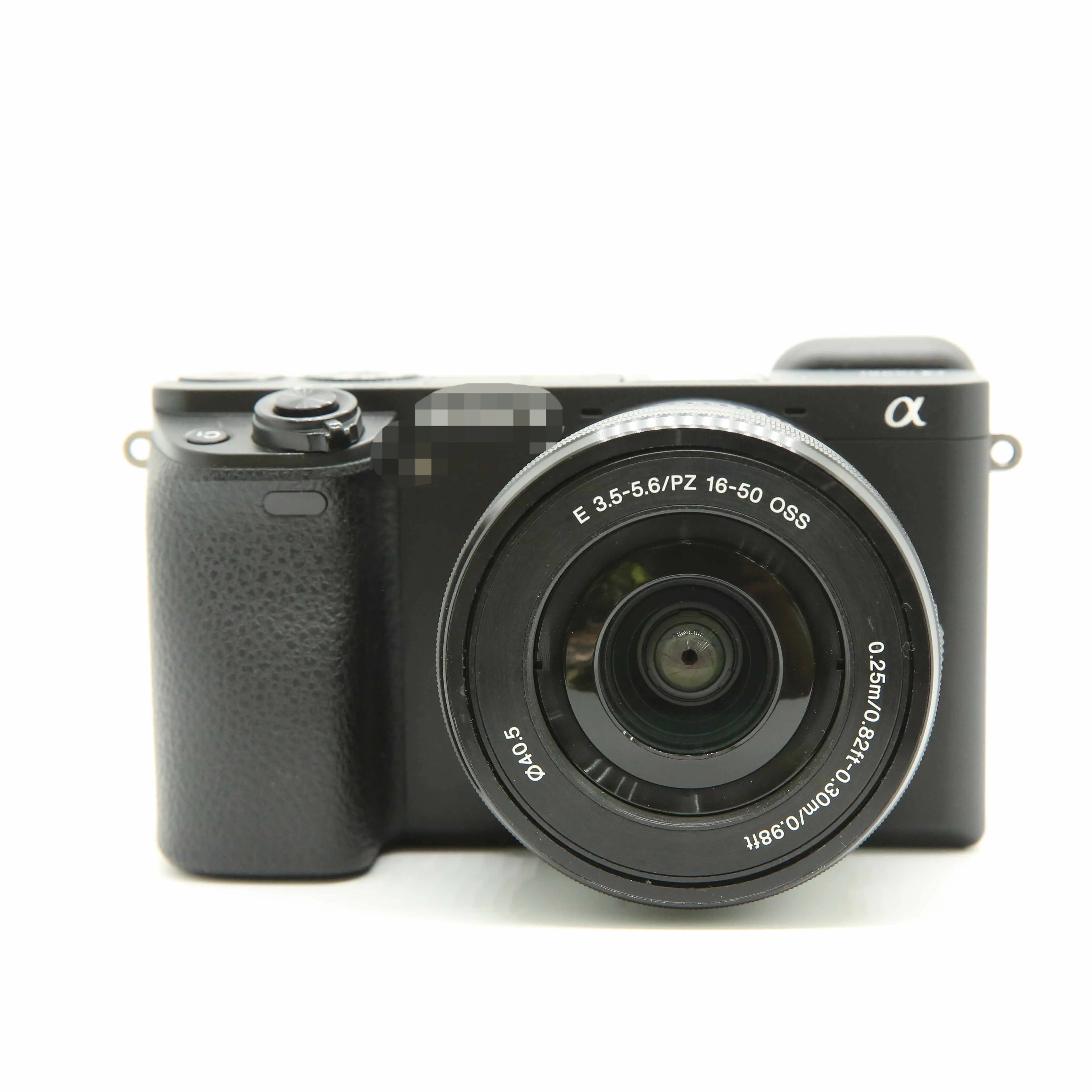 Orijinal kullanılan marka mikro tek video kamera a6000 + 16-50 lens ile pil şarj cihazı omuz askısı
