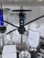 Kotak hadiah Chicha penjualan terbaik grosir dengan Mouthpiece Flash Bang Stainless Steel Hookah Shisha