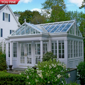 Gazebo Moderno YOUFINE para Jardín Exterior, Gazebo de Hierro Forjado, Solárium, Invernadero - Product Image 3