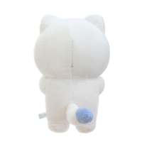 Juguete de Peluche Súper Suave y Adorable, Gato con Forma 3D Sosteniendo un Pez, Alta Calidad, Varios Tamaños, Personalizable, Juguete de Moda