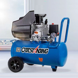 Compresseurs <span class=keywords><strong>d</strong></span>'<span class=keywords><strong>air</strong></span> portables électriques Bison China, économiques, 1,5 CV, 25 L, 220 V, entraînement direct, pour peinture au pistolet - Product Image 3