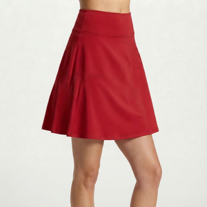 Custom Women's Tennis Style <b>Skirt</b> High Waist Sportswear Activewear Clothing Wholesale Supplier - Product Image 1