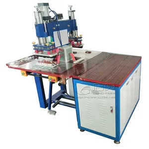 5KW High frequency welding machine for PVC TPU raincoat sealing welding machine manufacture