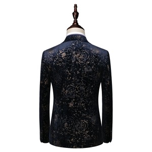 <span class=keywords><strong>Costume</strong></span> trois pièces pour <span class=keywords><strong>homme</strong></span>, style britannique, double boutonnage, imprimé <span class=keywords><strong>velours</strong></span>, <span class=keywords><strong>costume</strong></span> de scène pour <span class=keywords><strong>homme</strong></span> - Product Image 4
