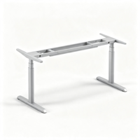 Bureau de travail électrique réglable en hauteur pour ordinateur, table de jeu, poste de travail assis-debout, double moteur, contrôleur de mémoire de position