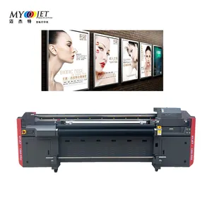 Myjet G5/G6 Industrial Grade Print Head 1.9m Large Format Cost-Effective Uv Printer Suitable For Batch Printing Production