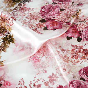 European Design <strong>Wholesale</strong> Low Moq 100% <strong>Silk</strong> Satin Ink Jet Digital Printed <strong>Silk</strong> <strong>Fabric</strong> for Garment - Product Image 4