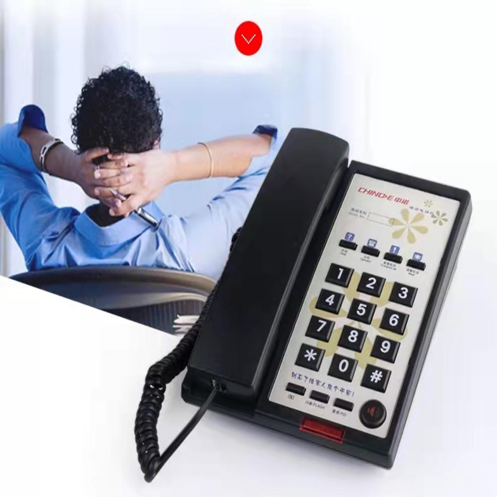 Factory Wholesale Office Landline Vintage Hotel Lcd Single Mine Antique Phone Microtel Telephone Set