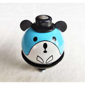 Sonnette de vélo en alliage d'aluminium, design animalier de dessin animé, son fort, alimenté par batterie, pour vélo, scooter, tricycle pour enfants - Product Image 3