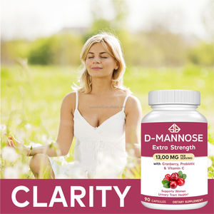 Cápsulas Veganas de Extracto Herbal Probiótico con Vitamina C y D-Manosa de Arándano Rojo para Apoyo Inmunológico para Mujeres, GMP, 90 Cápsulas - Product Image 4