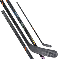 Palos de Hockey sobre Hielo de Fibra de Carbono en Varios Colores, Palos de Hockey Profesionales para Adultos y Jóvenes, para Prácticas Deportivas sobre Hielo