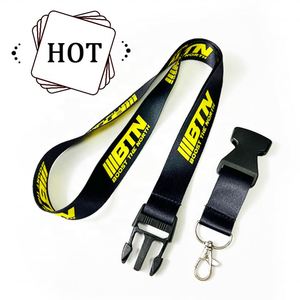 <b>Lanyards</b> Printed Custom <b>Polyester</b> Neck Straps Sublimation Logo Promotional <b>Lanyard</b> With Badge Card Holder - Product Image 1