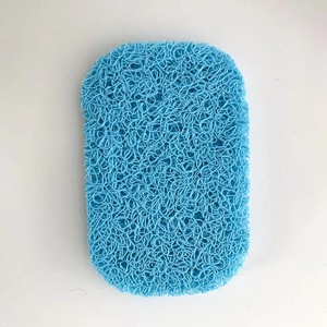 Bathroom Sink Mat with Bristle Ring Soap Holder Water-<strong>Absorbent</strong> Soap <strong>Dish</strong> <strong>Pad</strong> - Product Image 3