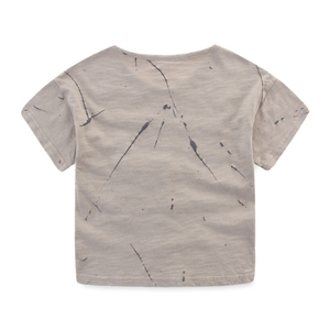 T-shirt en coton pour enfants avec deux poches, fabrication sur mesure par une entreprise - Product Image 2