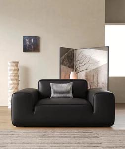 Sofá Chesterfield de PU Moderno y Lujoso para Sala de Estar, Diseño Ligero, Relleno de Esponja - Product Image 3