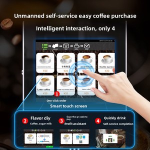Italian Style LE307A Desktop Commercial <b>Coffee</b> <b>Machine</b> Cross-Border Fully <b>Automatic</b> Hot/Cold Integrated Vending SDK Enabled Coff - Product Image 4