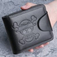 Dompet Kartu Murah Motif Kartun Anak Laki-laki Dompet Kulit Jahitan Pria