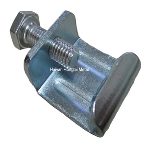 حافة زاوية بقناة واحدة لنظام التكييف من الزنك مع سطح مطلي بالزنك قوس رف واحد - Product Image 1