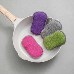 Esponja de Limpieza Eficaz para Eliminar Manchas, Esponja de Microfibra Resistente a Manchas y Olores para Fregar Sartenes Antiadherentes - Product Image 5