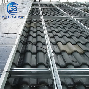 Système de montage de panneaux solaires <span class=keywords><strong>sur</strong></span> toit, vente en gros directe d'usine, structure photovoltaïque sécurisée et durable, installation facile <span class=keywords><strong>sur</strong></span> toit plat - Product Image 2