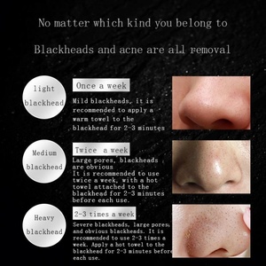 Label privé meilleur gel biologique blanchissant visage élimination de l'acné nettoyant de pores infusé de thé au curcuma <span class=keywords><strong>masque</strong></span> dissolvant de points noirs <span class=keywords><strong>Peel</strong></span>-<span class=keywords><strong>Off</strong></span> - Product Image 5