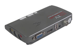 Convertisseur de signaux numériques <span class=keywords><strong>en</strong></span> téléviseurs CRT analogiques Lecture USB HDD EPG HDM1 1080p Upscaling DVB-T2 Boîtier TV HD + Adaptateur de sortie VGA/AV - Product Image 5