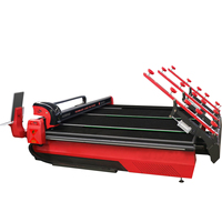 Máquina de Corte de Vidrio Profesional con PLC para Vidrio de 3-19 mm con Software Fácil de Usar