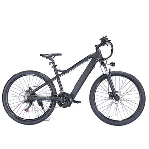 Entrepôt Européen 48V 350 Watt Noir E Vélo Cadre en Alliage Batterie 7.5Ah Couleur Noire Double Suspension Vélo Électrique avec Siège - Product Image 2