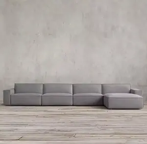 Ensemble de canapés modulables de haute qualité, nouveau style moderne, meubles pour salon