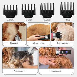 हॉट-सेलिंग पेशेवर इलेक्ट्रिक कुत्ता ग्रोमिंग किट कुत्तों के पालतू जानवरों और जानवरों के लिए ट्रिमर - Product Image 5