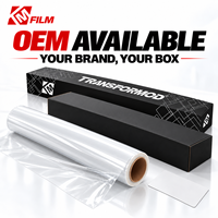 Rouleau de film de protection de peinture TPU en gros pour voitures, brillant ou mat, auto-réparant, anti-rayures, film PPF pour voiture, fournisseur d'usine OEM