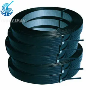 Individual Packing Steel Strapping Painted Black Steel Strip 32MM/19MM/16MM