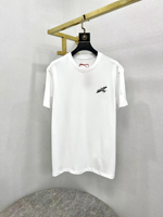 Nouveau T-shirt décontracté pour homme 2026, imprimé, respirant, en pur coton, doux pour la peau, T-shirt épais à manches courtes pour homme